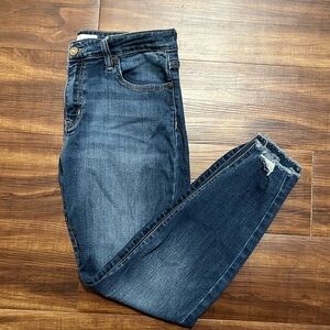 KanCan Women's Skinny Jeans - Dark Blue